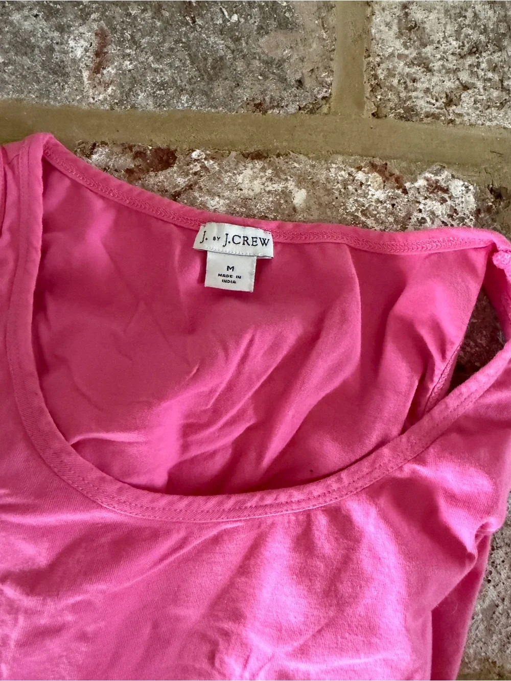 J. Crew | Pink Cotton Tank Top & Shorts Sleep Set | M